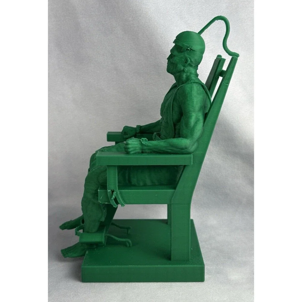 Frankenstein In Electric Chair Figure Frankenstein Green